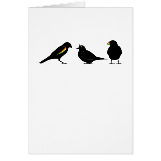 3 little birds by erndub cards (Front)