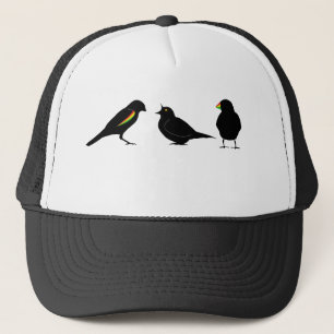 3 little birds by erndub trucker hat