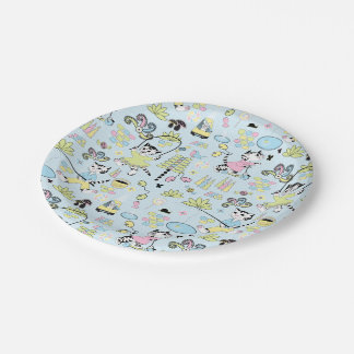 3 Little Kittens Paper Plates