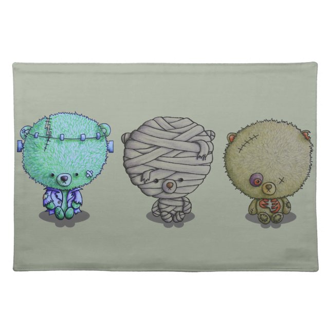 3 Little Monsters Placemat (Front)