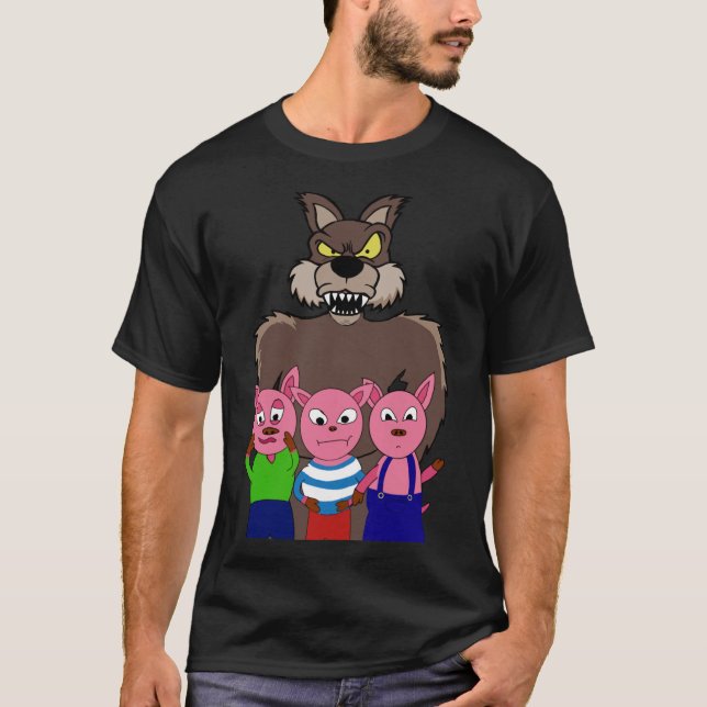 3 Little Pigs Classic T-Shirt (Front)