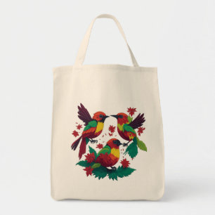 3 Little Reggae Birds Tote Bag