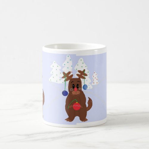 3 Little Reindeers Coffee Mug