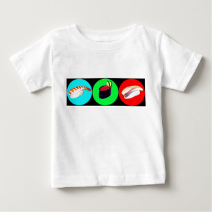 3 little Sushies Baby T-Shirt