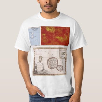 3 Maps Of Geography Planetary And Islands  T-shirt by Alleycatshirts at Zazzle