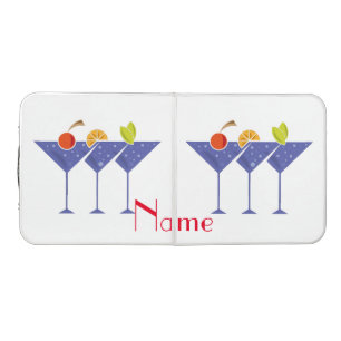 3 Martini Cocktails Thunder_Cove Beer Pong Table