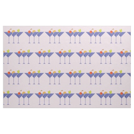 3 Martini Cocktails Thunder_Cove Fabric