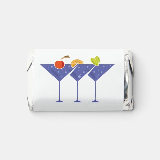 3 Martini Cocktails Thunder_Cove  Hershey's Miniatures (Front)