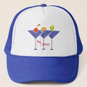3 Martini Cocktails Thunder_Cove Trucker Hat