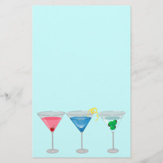 3 Martinis Stationery