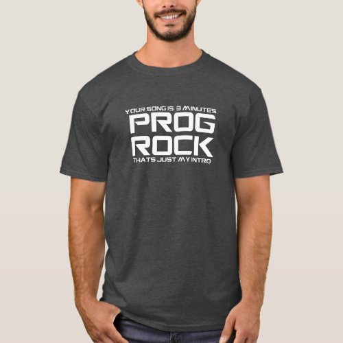3 Minutes Prog Rock T_Shirt