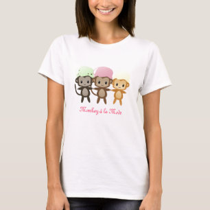 3 Monkeys T-Shirt