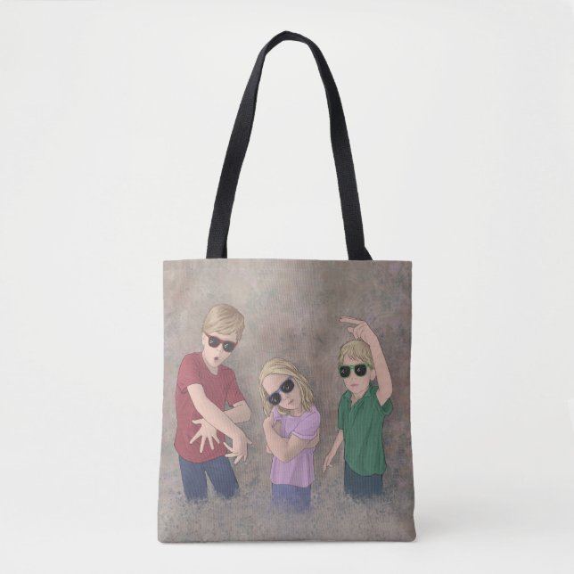 3 Munchkins Tote Bag (Front)