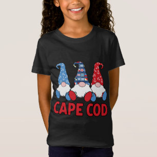 3 Nautical Sailing Nauti Gnomes Cape Cod MA The Ca T-Shirt