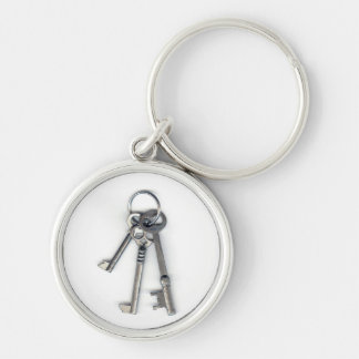 3 Old Keys Keychain