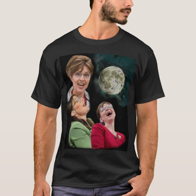 3 palin moon T-Shirt (Front)