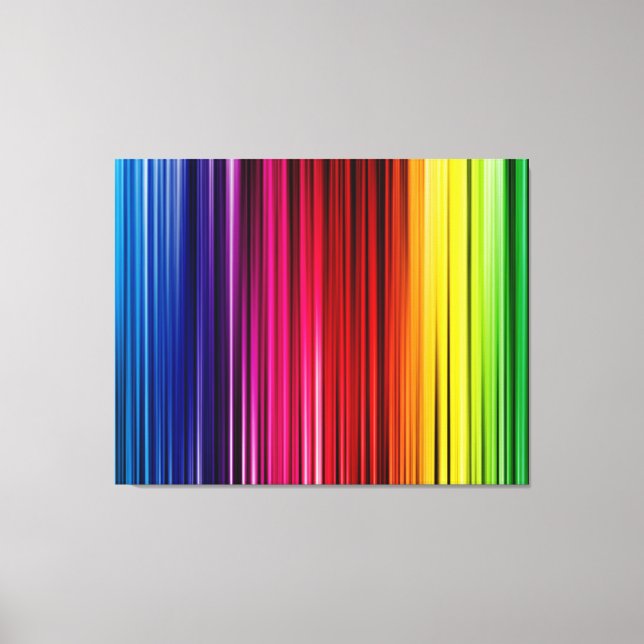 3-PANEL CANVAS ARTWORK - RAINBOW COLORS - GIFTS (Front)