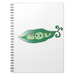 3 Peas In A Pod Notebook at Zazzle