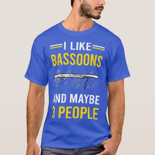 3 People Bassoon Bassoonist T_Shirt