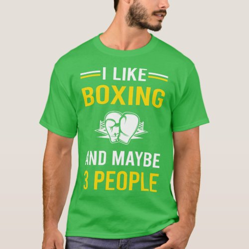 3 People Boxing T_Shirt