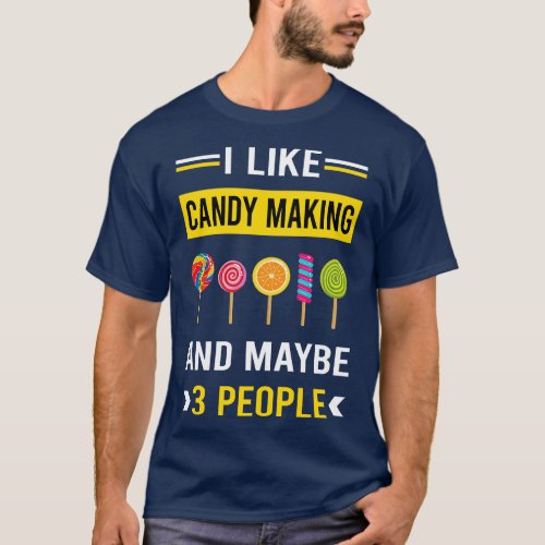 3 People Candy Making Maker Candymaking T_Shirt