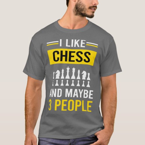 3 People Chess T_Shirt