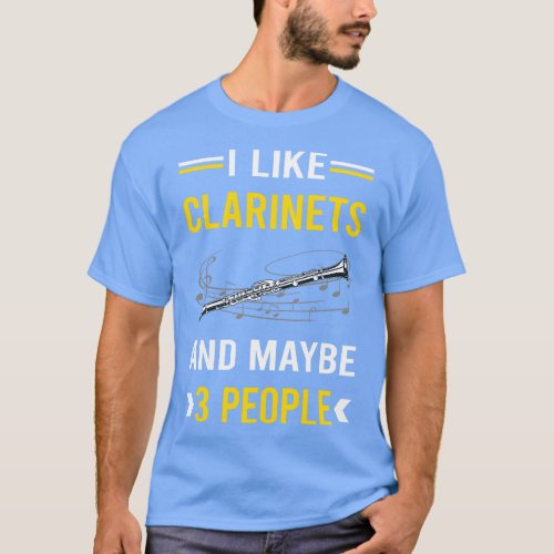 3 People Clarinet T_Shirt