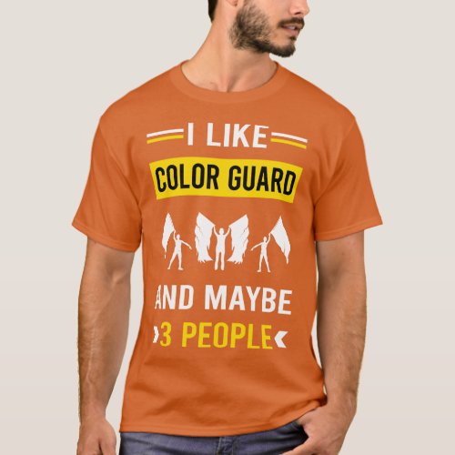 3 People Color Guard Colorguard T_Shirt