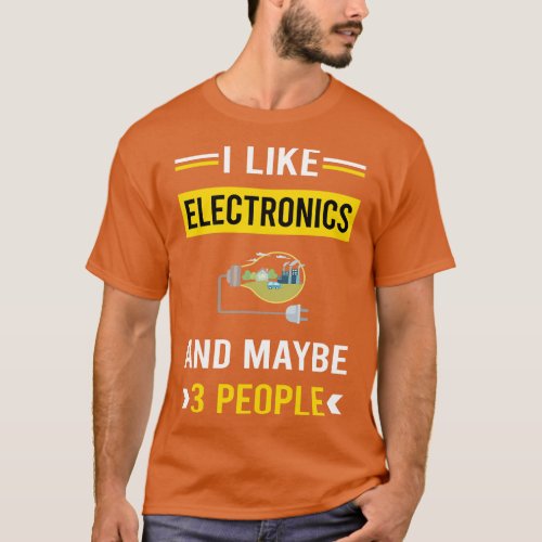 3 People Electronics T_Shirt