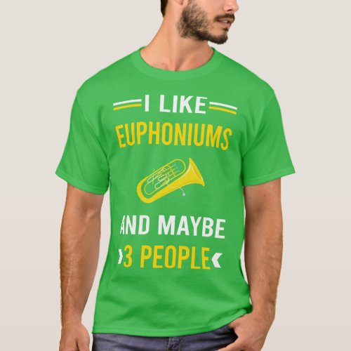 3 People Euphonium Euphoniums T_Shirt