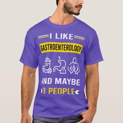 3 People Gastroenterology Gastroenterologist T_Shirt