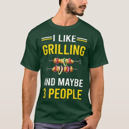 3 People Grilling T_Shirt