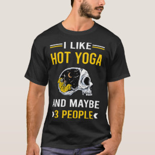 3 People Hot Yoga T-Shirt