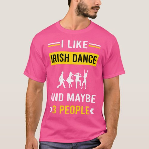 3 People Irish Dance Dancing Dancer T_Shirt