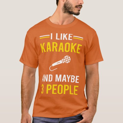 3 People Karaoke T_Shirt