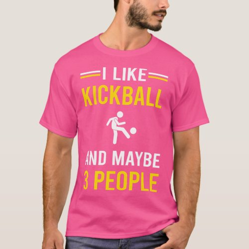 3 People Kickball T_Shirt