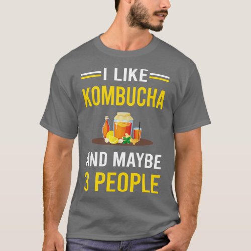 3 People Kombucha Booch T_Shirt