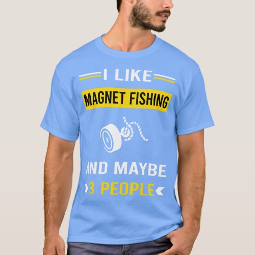 3 People Magnet Fishing T_Shirt