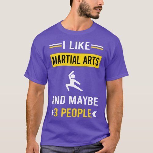 3 People Martial Arts T_Shirt