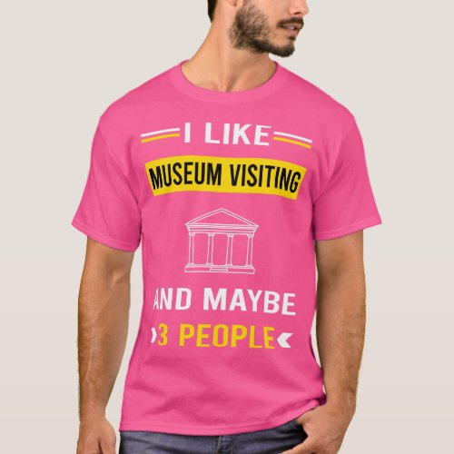 3 People Museum Visiting T_Shirt