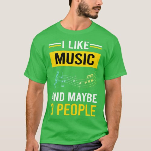 3 People Music T_Shirt