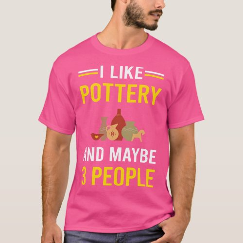 3 People Pottery Potter T_Shirt