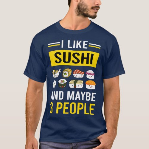 3 People Sushi T_Shirt