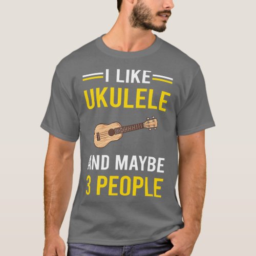 3 People Ukulele T_Shirt