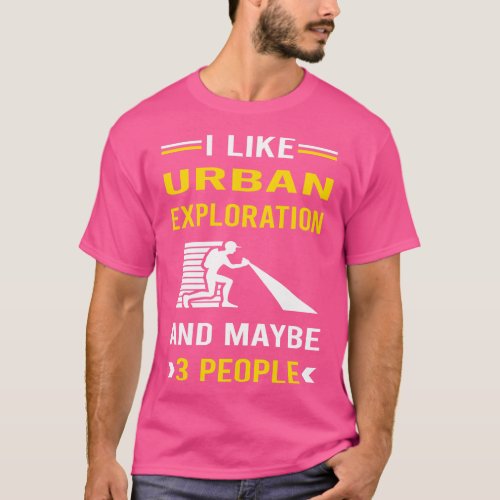 3 People Urban Exploration T_Shirt