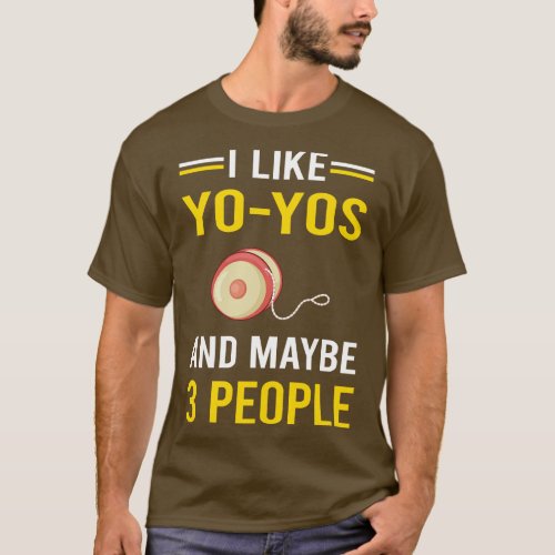 3 People YoYo YoYo T_Shirt
