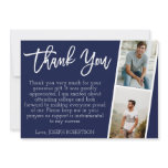 3 Photo (2 1) Script Graduation Thank You Card 3 Photo (2 1) Script Graduation Thank You Card