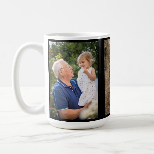 3 Photo Collage custom Coffee Mug