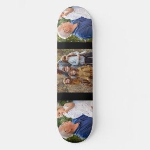 3 Photo Collage custom Skateboard