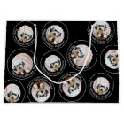 3 photo Collage Happy Birthday Circles